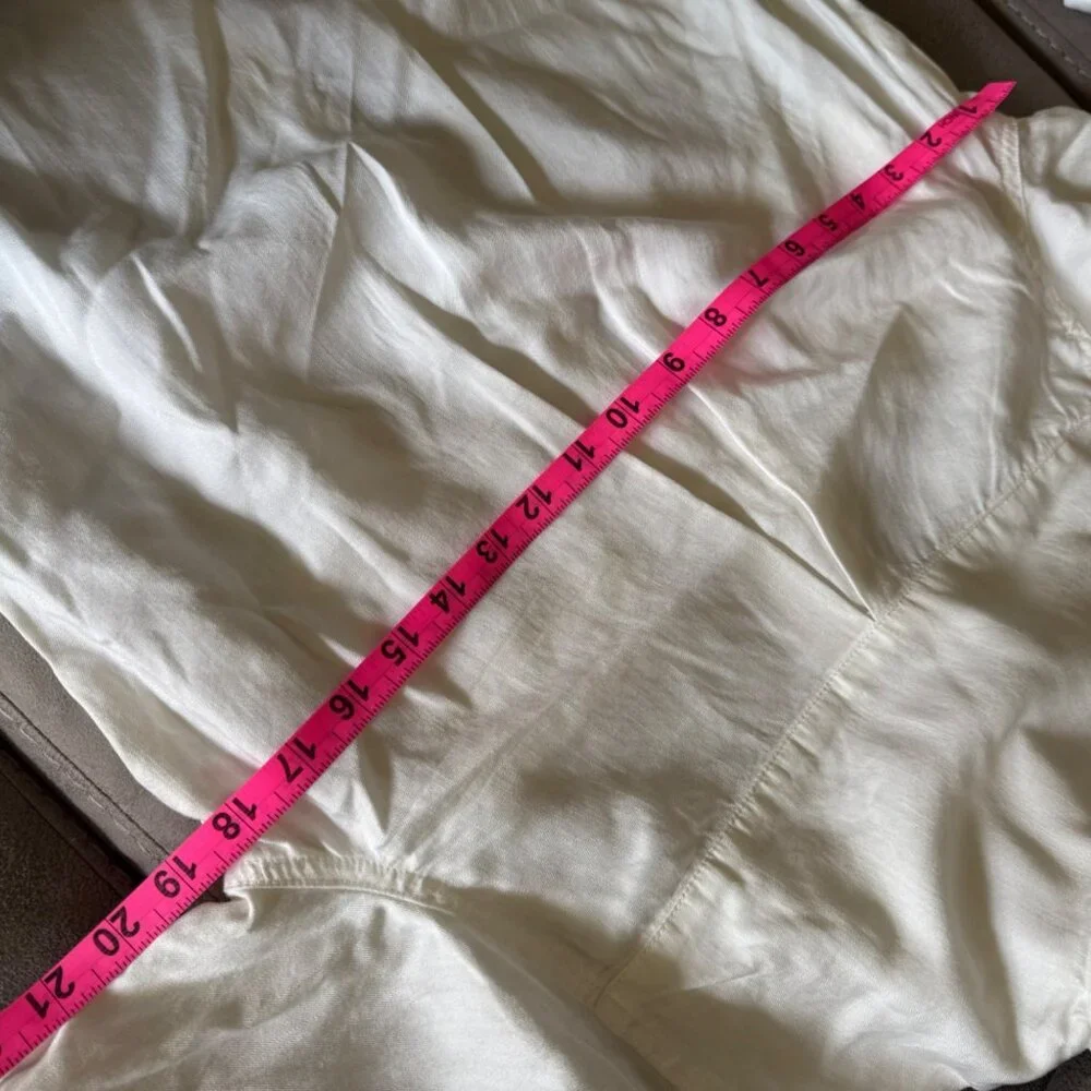 Love 8 Women’s Shirt Dress, Optic White, Small - Picture 8 of 9